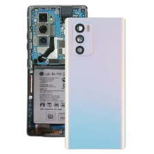  tel-szalk-1930349 OEM akkufedél hátlap - burkolati elem LG Wing 5G, fehér mobiltelefon, tablet alkatrész