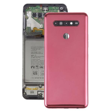 tel-szalk-1930401 Akkufedél hátlap - burkolati elem LG K51s, piros mobiltelefon, tablet alkatrész