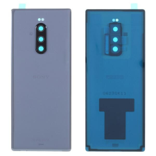 tel-szalk-1931751 Sony Xperia 1 / XZ4 szürke akkufedél, hátlap, kamera lencse mobiltelefon, tablet alkatrész