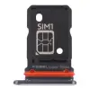  tel-szalk-1932471 Vivo X60 Pro fekete SIM kártya tálca (2 SIM kártyás telefonokhoz)