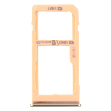 tel-szalk-193782 Samsung Galaxy M40 narancs SIM & SD kártya tálca mobiltelefon, tablet alkatrész