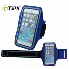  Telefontok, futó tok karpánt tok, kék, iPhone 5 / 5S / SE tok és táska