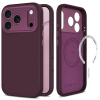  Telefontok iPhone 18 Pro - Tech-Protect Uniq - MagSafe kompatibilis bordó hátlap tok