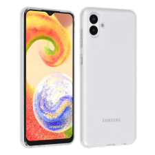  Telefontok Samsung Galaxy A04 - átlátszó szilikon tok tok és táska