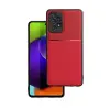  Telefontok Samsung Galaxy A13 (A135F) - Elegance piros műanyag hátlap tok szilikon kerettel