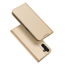  Telefontok Samsung Galaxy A14 5G - Dux Ducis arany flipcover tok tok és táska