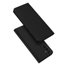  Telefontok Samsung Galaxy A14 5G - Dux Ducis fekete flipcover tok tok és táska
