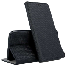  Telefontok Samsung Galaxy S23 - fekete mágneses szilikon keretes könyvtok tok és táska