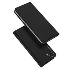 Telefontok Samsung Galaxy S25+ (S25 Plus) - Dux Ducis fekete flipcover tok tok és táska