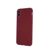 Telefontok, Xiaomi Mi 11 Pro 5G szilikon tok, hátlaptok, matt, bordó