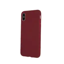  Telefontok, Xiaomi Mi 11 Pro 5G szilikon tok, hátlaptok, matt, bordó tok és táska