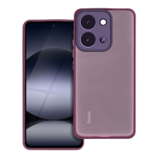  Telefontok Xiaomi Poco C85 - Variete - áttetsző hátlap tok, lila kerettel tok és táska