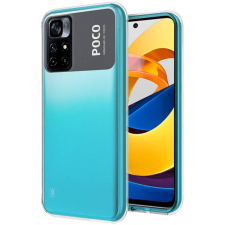  Telefontok Xiaomi Poco M4 5G - átlátszó szilikon tok tok és táska