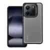  Telefontok Xiaomi Redmi Note 14 5G - NEO áttetsző hátlap tok, fekete-kék kerettel
