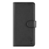  Telefontok Xiaomi Redmi Note 15 Pro 5G - Tactical Field fekete szilikon keretes könyvtok mágneses ráhajtófüllel
