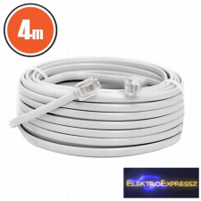  Telefonvezeték 6P/4C 4m audió/videó kellék, kábel és adapter