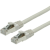 Telegärtner 100008643 RJ45 Hálózati kábel, patchkábel CAT 6A S/FTP 5.00 m Szürke UL minősített, Lángálló, Védővel 1 db (L00003A0055)