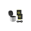 TELESIN Allin box Telesin vízálló hármas töltő GoPro Hero 9 / Hero 10 + 2 akkumulátorhoz (GP-BTR-905-GY-B)