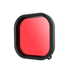 TELESIN GoPro Hero 9 PIROS vízálló búvár vízalatti szűrő filter (1db) sportkamera kellék