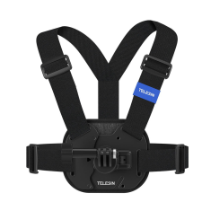 TELESIN Gyorskioldó Akciókamera Mellkaspánt -Insta360 GoPro DJI Osmo Heveder sportkamera kellék