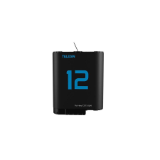 TELESIN lithium battery for GoPro Hero 12/11/10/9 (blue) sportkamera kellék