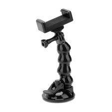 TELESIN Suction Cup telefon és sportkamera tartó, fekete sportkamera kellék
