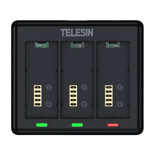 TELESIN Töltő 3 akkumulátorhoz GoPro HERO 13 Telesin (S0-BCG-12-TGP) sportkamera kellék