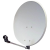 Telesystem Fém parabolaantenna 74x84 cm, karton