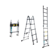  Teleszkópos Létra 3,2m 10fokos létra és állvány
