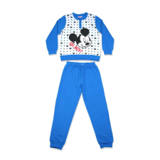 Téli flanel gyerek pizsama - Mickey egér - középkék - 116 gyerek hálóing, pizsama