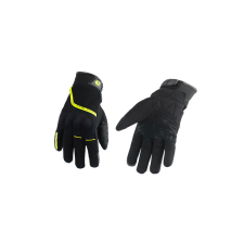  Téli Kesztyűk Trendy Lanz fekete / neon sárga S motoros kesztyű