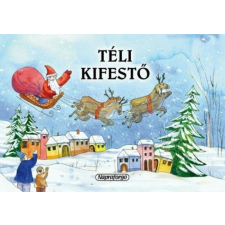 Téli kifestő gyermek- és ifjúsági könyv