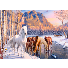 Téli olvadás 180 darabos gyerek puzzle puzzle, kirakós