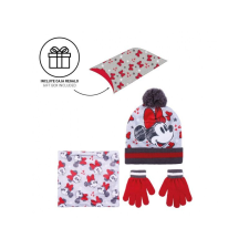 Téli szett ajándékcsomagban (sapka, nyakmelegítő, kesztyű) MINNIE MOUSE, 2200009627 gyerek sapka
