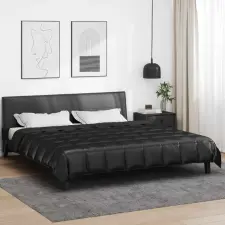  Teljes éves takaró Fekete 240 x 260 cm Satin és Mikroszálas lakástextília