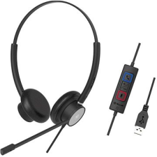 Tellur Voice 320 Binaural fülhallgató, fejhallgató