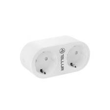 Tellur WiFi AC Dual Plug Energy reading 16A 3680W okos dugalj (TLL331061) okos kiegészítő