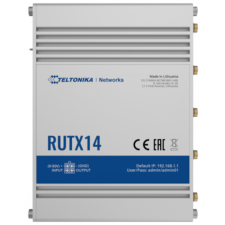 Teltonika RUTX14 LTE Cat12  Dual-Band Wifi Industrial Router (RUTX14000000) - Router router
