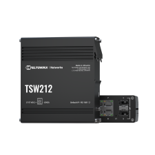 Teltonika TSW212 Gigabit Ipari Switch hub és switch