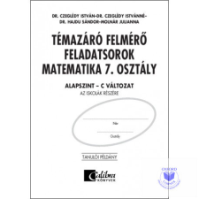 Témazáró felmérő feladatsorok matematika 7. osztály C változat alapszint tankönyv