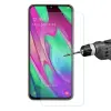  Temp-glass006338 Samsung Galaxy A40 Karcálló,ütésálló kijelzővédő üvegfólia, 9H tempered glass, törlőkendővel