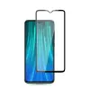  Temp-glass065389 Xiaomi Redmi Note 8 3D-teljes (teljes felület ragasztó) lefedettséget biztosító Karcálló,ütésálló kijelzővédő üvegfólia, 9H tempered glass, törlőkendővel