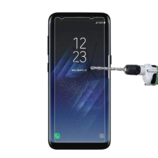  Temp-glass4632 Samsung Galaxy S8 nem teljes kijelzős Karcálló,ütésálló kijelzővédő üvegfólia, 9H tempered glass, törlőkendővel mobiltelefon kellék