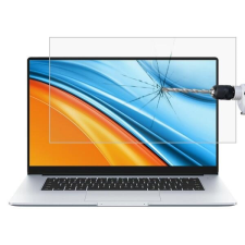  Temp-glass631273666 Honor MagicBook 15 Karcálló, ütésálló kijelzővédő üvegfólia, 9H tempered glass, törlőkendővel mobiltelefon kellék