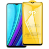 Temp-glass63127375 Realme Narzo 30A 5D-teljes (teljes felület ragasztó) teljes lefedettséget biztosító karcálló, ütésálló kijelzővédő üvegfólia kerettel, tempered glass, törlőkendővel