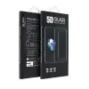 Temp-glass631273762486 Apple iPhone 16 Plus Fekete betekintésvédelemmel ellátott karcálló, ütésálló kijelzővédő üvegfólia, 9H tempered glass, törlőkendővel (Betekintésgátló)