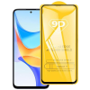 Temp-glass63127376289 Honor Play 50 Plus 9D-teljes (teljes felület ragasztó) teljes lefedettséget biztosító karcálló, ütésálló kijelzővédő üvegfólia kerettel, tempered glass, törlőkendővel