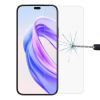  Temp-glass63127376314 Honor X50i Plus 2.5d karcálló, ütésálló kijelzővédő üvegfólia, 9H tempered glass, törlőkendővel