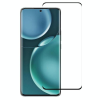  Temp-glass6312737955 Honor Magic4 Fekete 3D-teljes (teljes felület ragasztó) lefedettséget biztosító karcálló, ütésálló kijelzővédő üvegfólia, 9H tempered glass, törlőkendővel