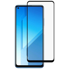  Temp-glass6312737964 Huawei Honor Play4 teljes lefedettséget biztosító karcálló, ütésálló kijelzővédő üvegfólia Fekete kerettel, tempered glass, törlőkendővel mobiltelefon kellék
